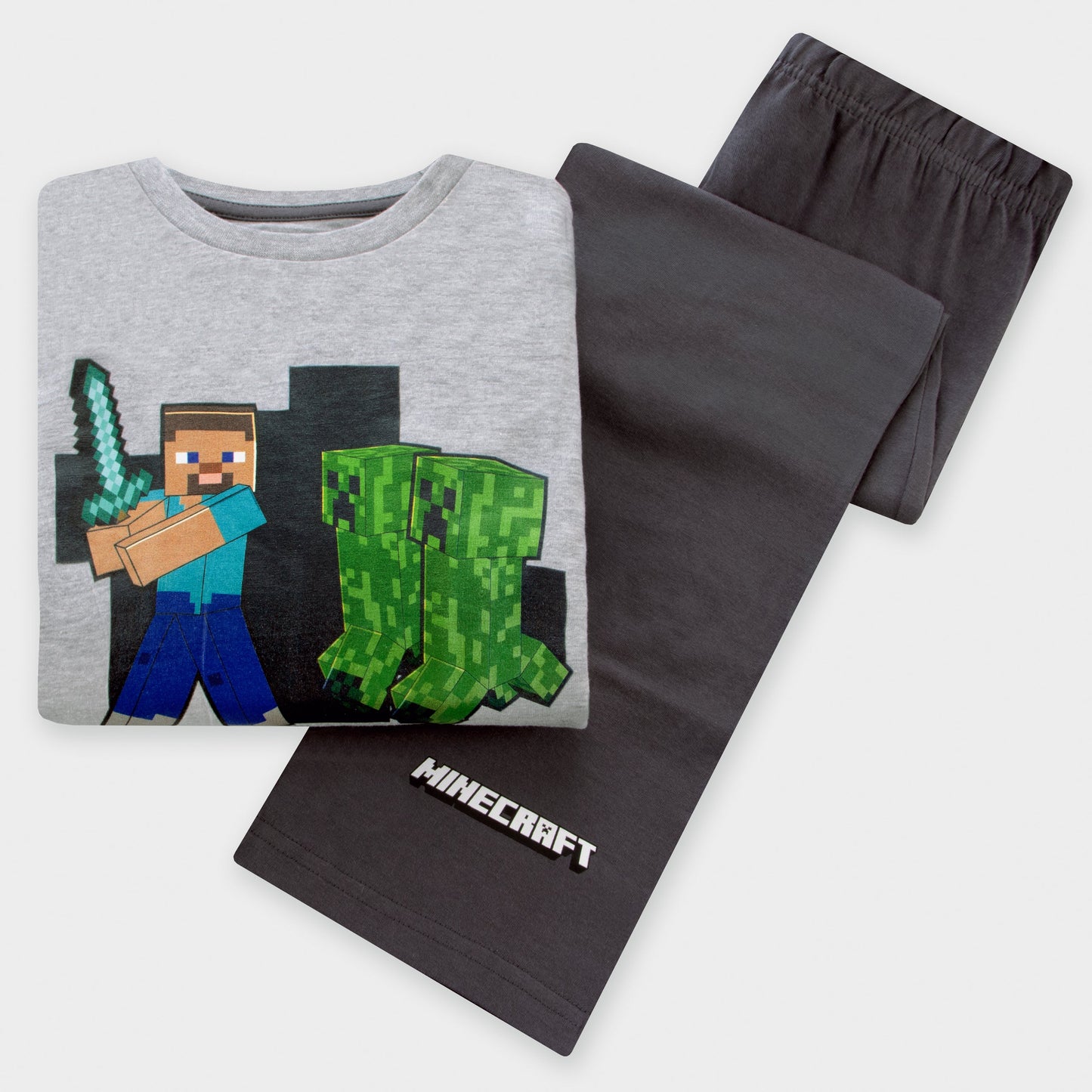 Minecraft Pyjamas - Steve And Creeper