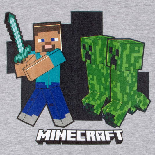 Minecraft Pyjamas - Steve And Creeper